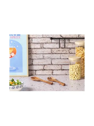 Couverts à salade en bois d'acacia ESKIL 4