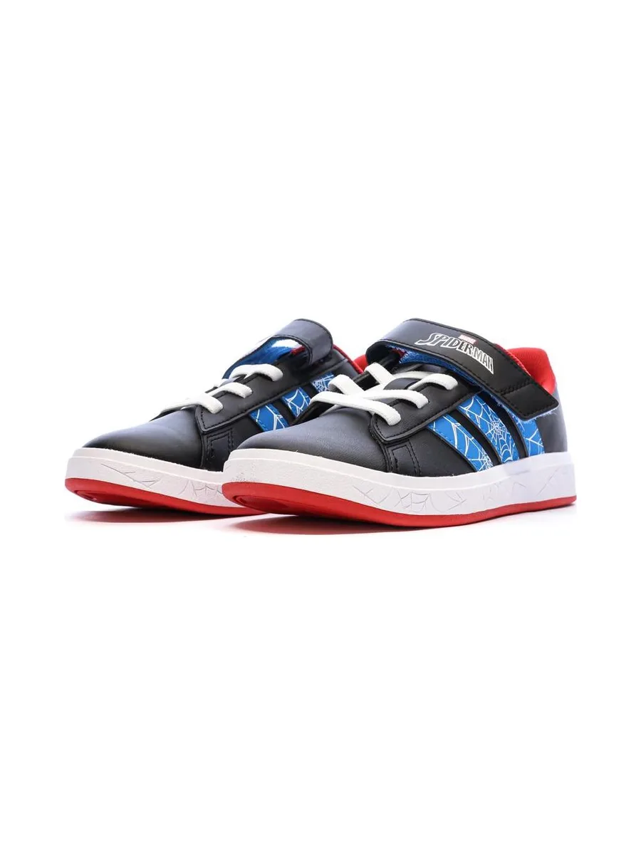 Baskets Noir Garçon Adidas Spider-man Grand Court 7
