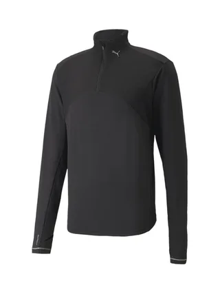 Sweat Noir Homme Puma Run Cloudspun 1