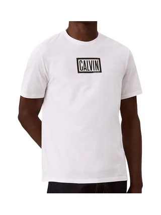 T-Shirt Blanc Homme Calvin Klein Jeans Boxed 1