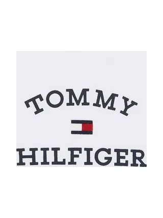 T-shirt Blanc Garçon Bébé Tommy Hilfiger KN0KN01805 2