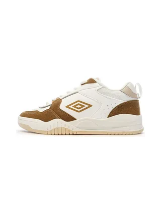 Baskets Blanches/Beiges/Camel Homme Umbro Tywen 1