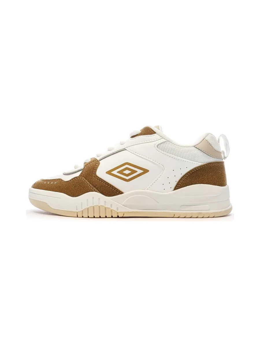 Baskets Blanches/Beiges/Camel Homme Umbro Tywen 2