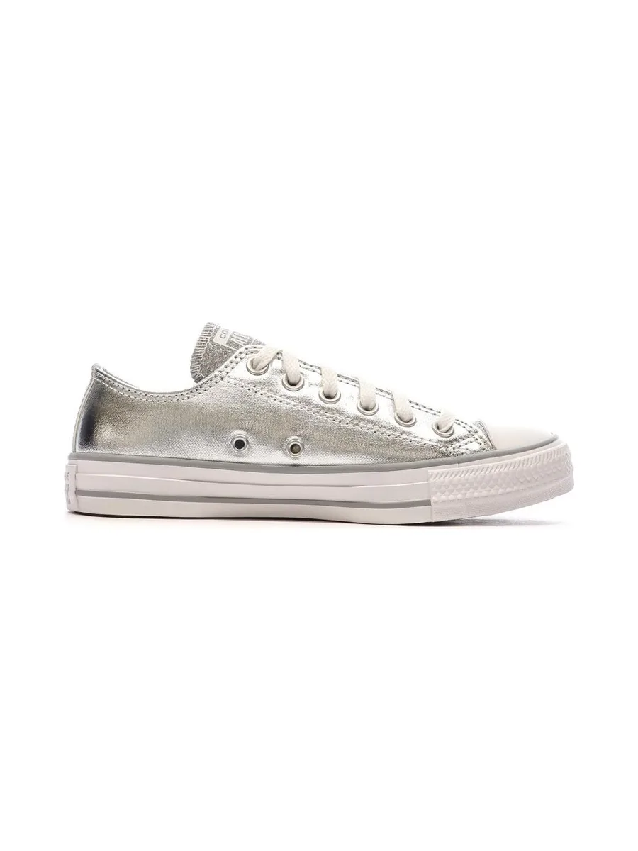 Baskets Argentées Femme Converse Chuck Taylor All Star A05433C 3