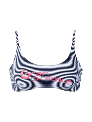 Haut de Bikini Marine/Blanc Femme Garin de Sable Taylor 1