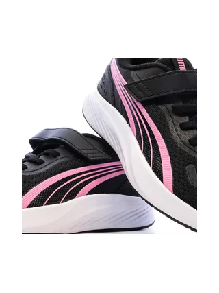 Baskets Noir/Rose Mixte Puma Pounce Lite Ac+ Ps 7