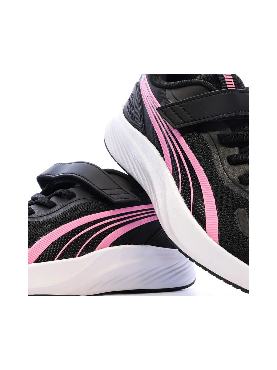 Baskets Noir/Rose Mixte Puma Pounce Lite Ac+ Ps 8