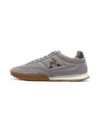 Baskets Grises/Kaki Homme Le Coq Sportif Veloce 1