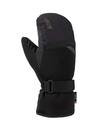 Moufles de ski Noires Femme Cairn Styl In M C-tex Forest Gold 1