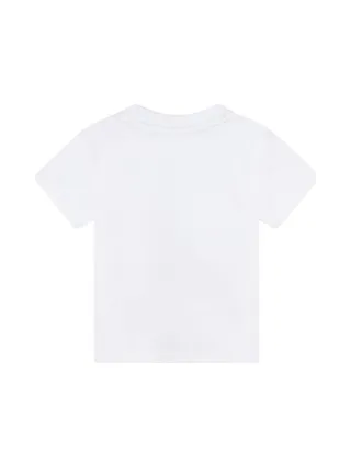 T-Shirt Blanc Bébé Timberland T60102 2