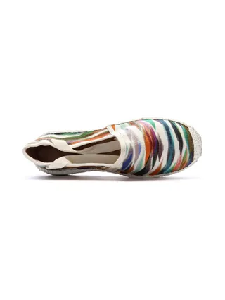 Espadrilles Blanches/Vertes Femme Pare Gabia La FÉe 4