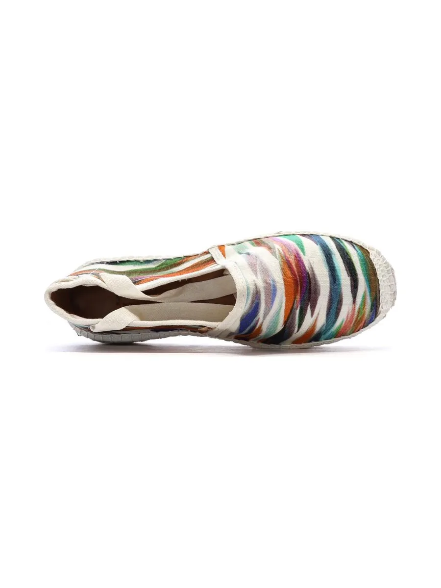 Espadrilles Blanches/Vertes Femme Pare Gabia La FÉe 5