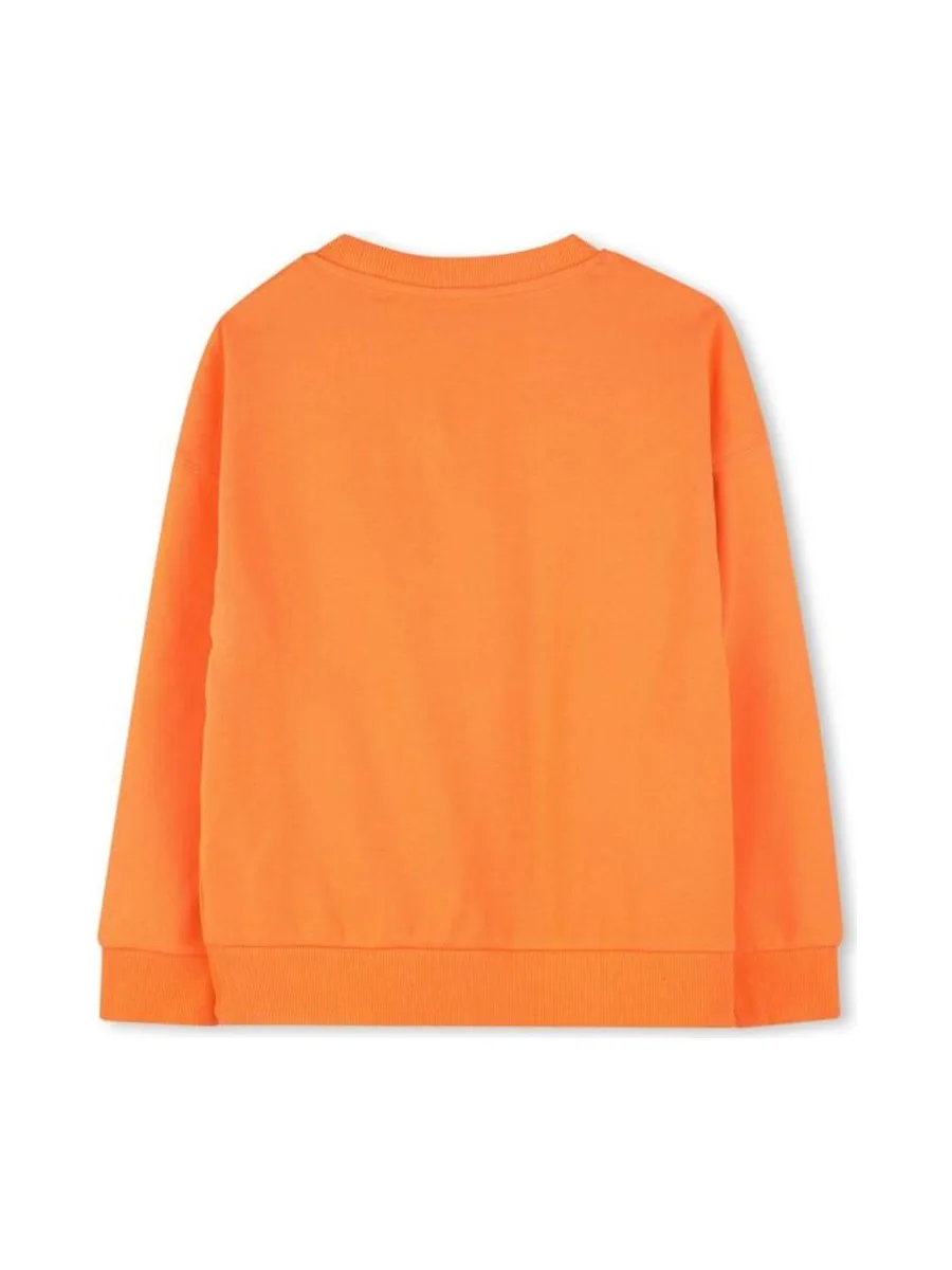 Sweat Orange Garçon Junior Timberland T60444 Nectarine 3