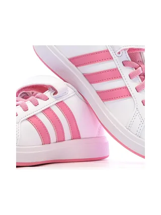 Baskets Rose/Blanc Fille Adidas Grand Court 2.0 Children 7