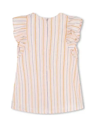 Robe à rayures Rose Bébé Fille Carrément Beau Y30097 2