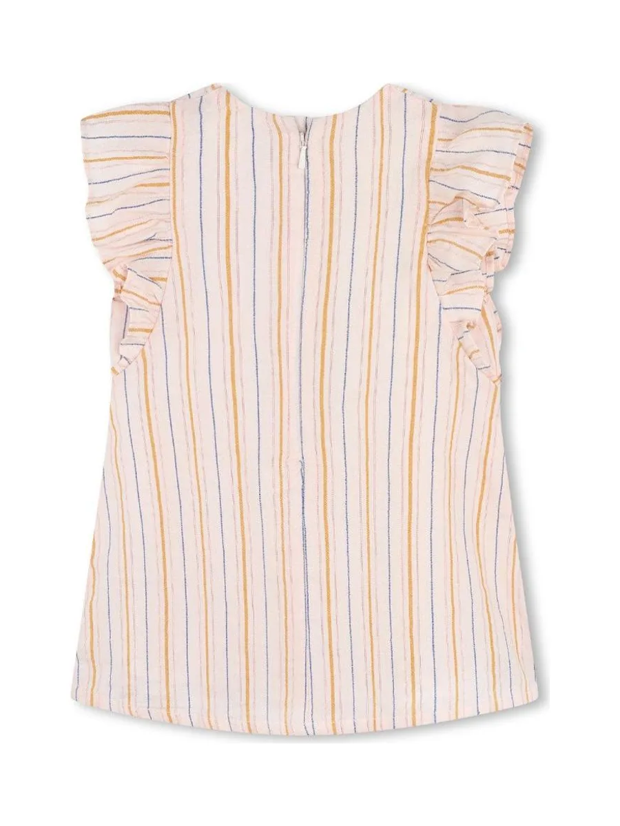 Robe à rayures Rose Bébé Fille Carrément Beau Y30097 3