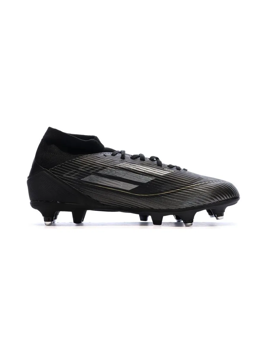 Chaussures de Foot Noires Adidas F50 League Mid SG 3