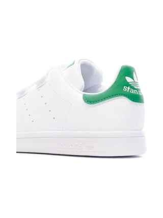 Baskets Blanches Mixte Adidas Stan Smith Scratch 7