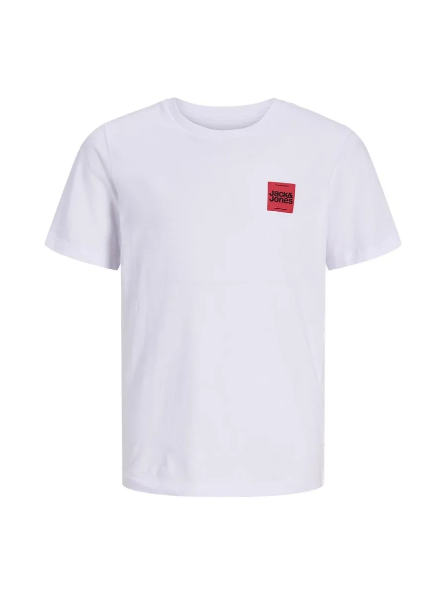 T-Shirt Blanc Garçon Jack & Jones Brandy 2