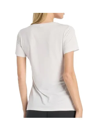 T-Shirt de Sport Blanc Femme New Balance Sport Sleeve 2