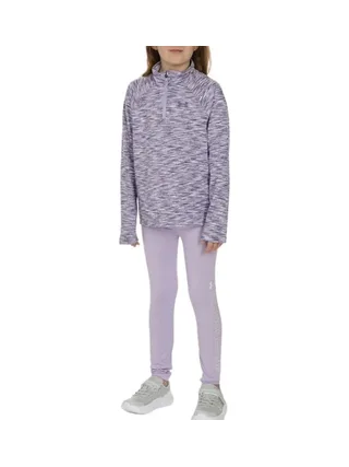 Ensembles Violet Fille Under Armour 1/4 Zip Legging 1