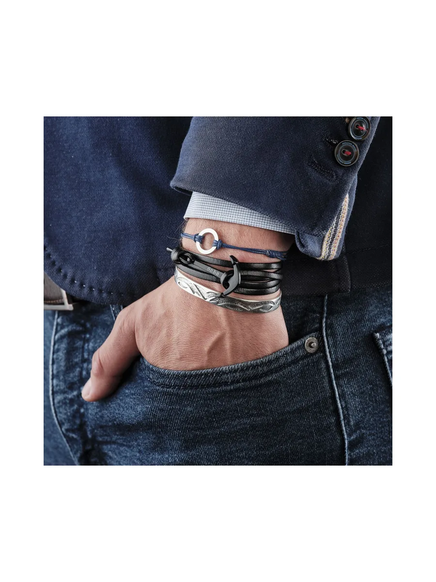 Bracelet Charonne marine 2