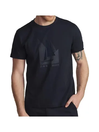 T-Shirt Marine Homme TBS OMARITEE 1