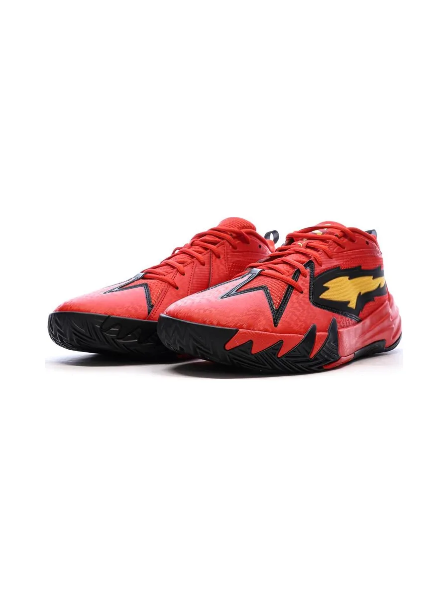 Chaussures de Basketball Rouges Homme Puma Scoot Zeros Retro 7