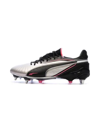 Chaussures de Foot Gris/Noir Homme Puma King Ultimate MxSG 1