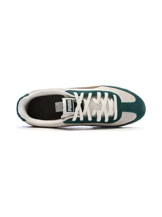 Baskets Vert/Beige Homme Puma Arizona Suede 4