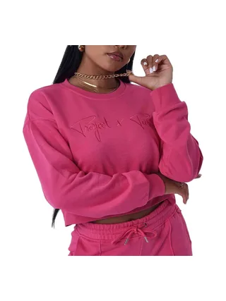 Sweat Rose Fushia Femme Project X Paris F212103 1