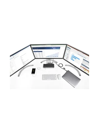 Hybrid USB-C USB-A Dock - Triple 4K 60Hz 13