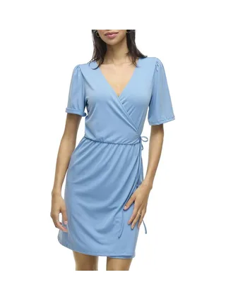 Robe Bleu Femme Vila Nayeli 1