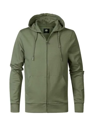 Sweat Zippé Vert Homme Petrol Industries SWH004 1