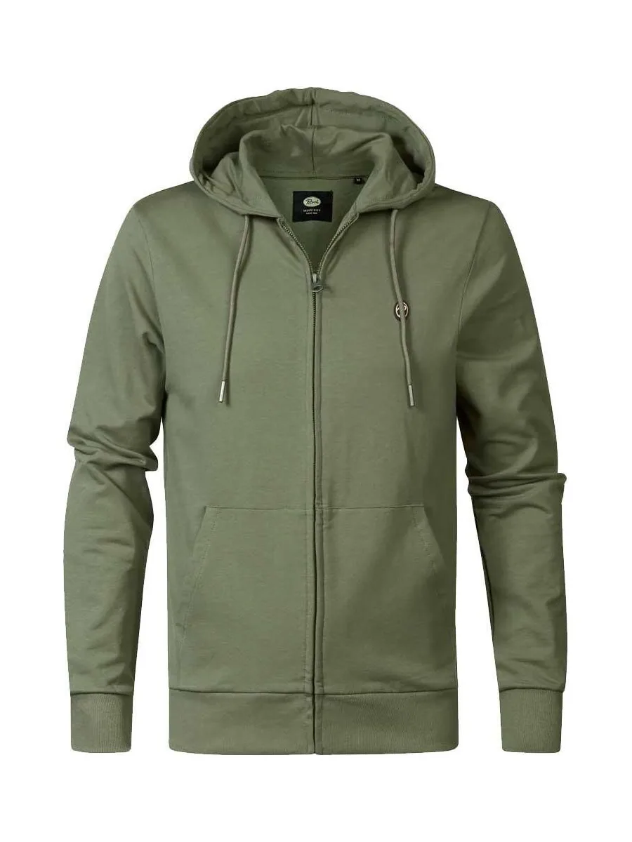 Sweat Zippé Vert Homme Petrol Industries SWH004 2