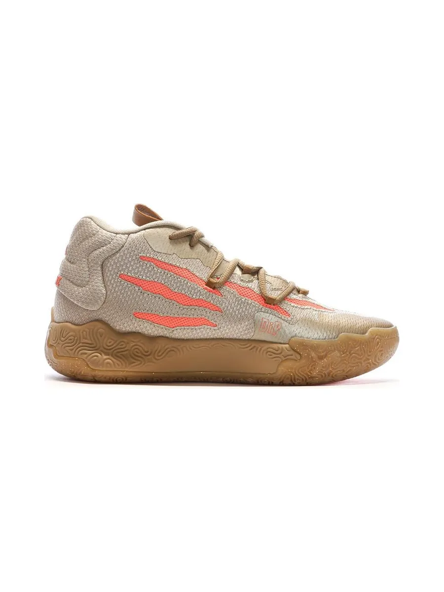 Chaussures de Basketball Dorées Homme Puma MB.03 Cny 2