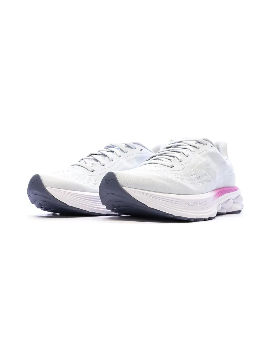 Chaussures de Running Blanches Femme Mizuno Wave Skyrise 7 7