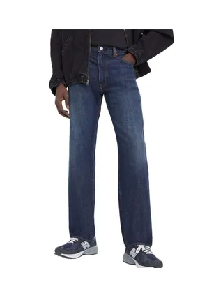Jean 555 Bleu Brut Homme Levi's Relaxed Straight 000LO 1