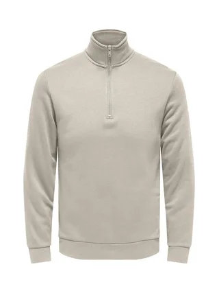 Sweat Beige Homme Only & Sons Chases 1