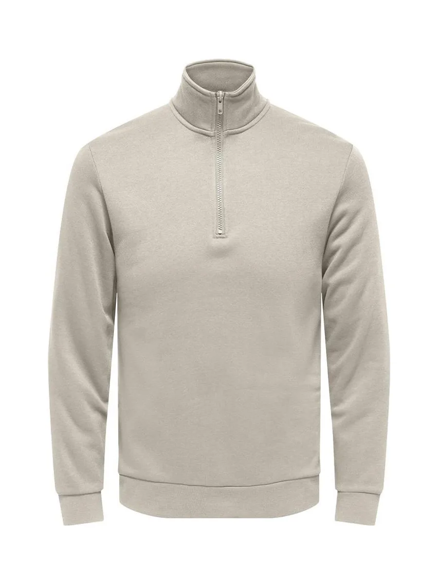 Sweat Beige Homme Only & Sons Chases 2