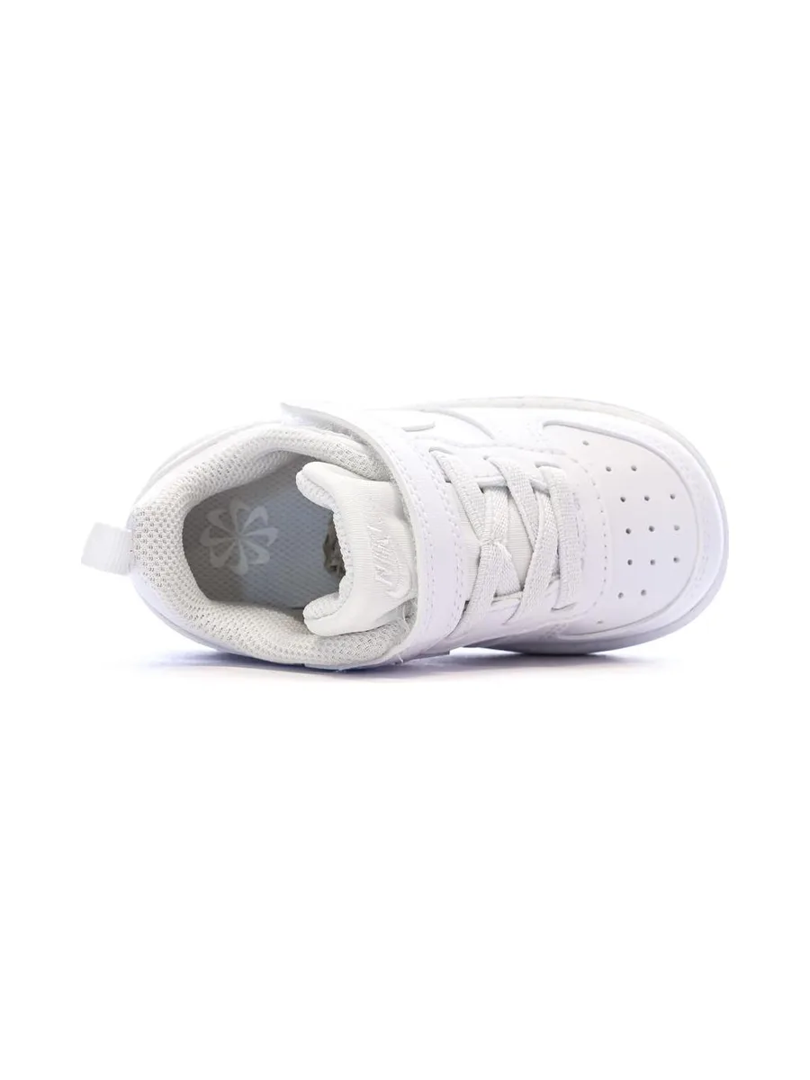 Baskets Blanc Enfant Nike Court Borough Low Recraf 4