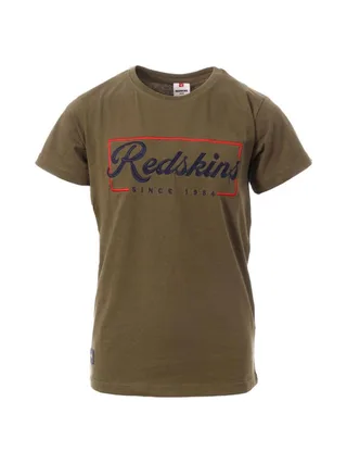 T-Shirt Kaki Garçon Redskins TS6074 1