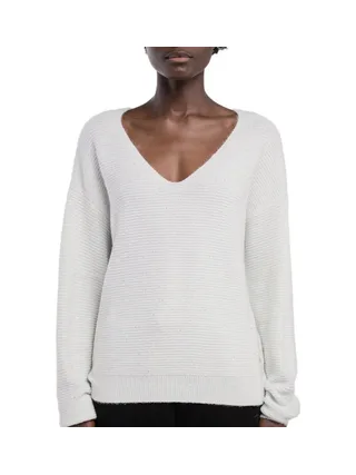 Pull à Paillette Blanc Femme Teddy Smith Prachel 1