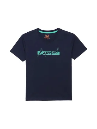 T-shirt Marine Garçon Kaporal OMILE25 1