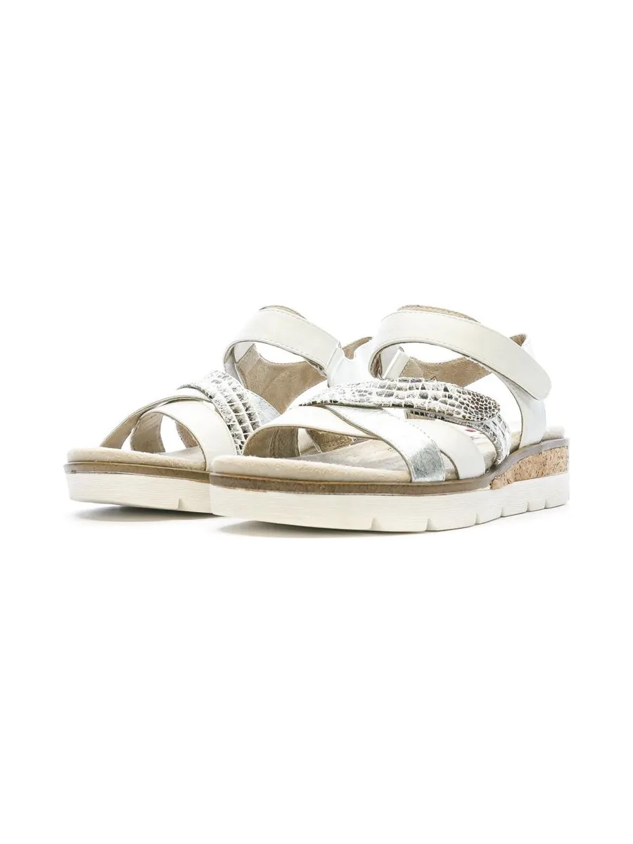 Sandales Blanches Femme RELIFEJubroie 6