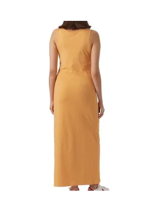 Robe Longue Orange Femme Mamalicious lmia 2