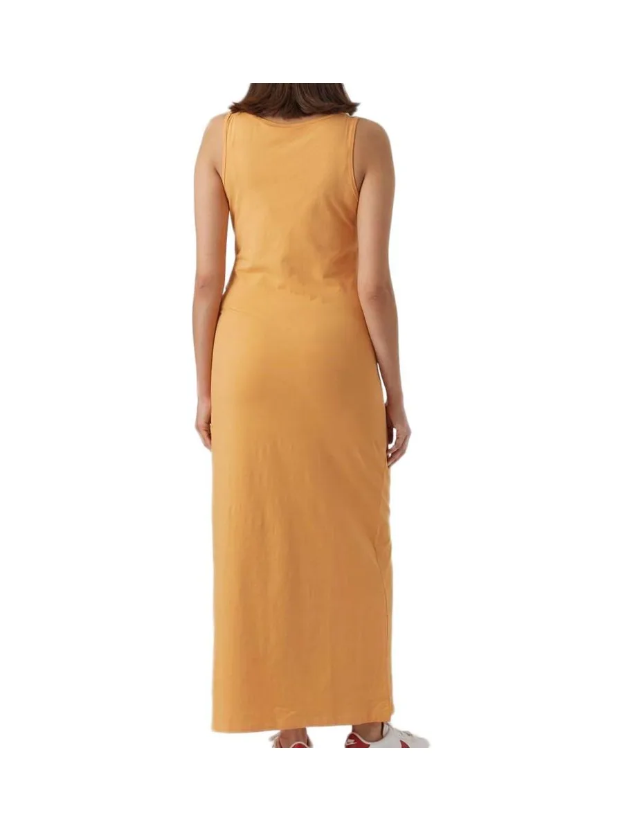 Robe Longue Orange Femme Mamalicious lmia 3