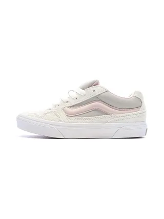 Baskets Blanches/Rose Pale/Grises Femme Vans Caldrone 1
