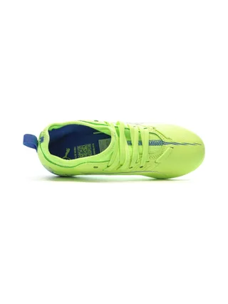Chaussures de Foot Jaune Fluo Junior Puma Ultra 5 Match FG/AG 4