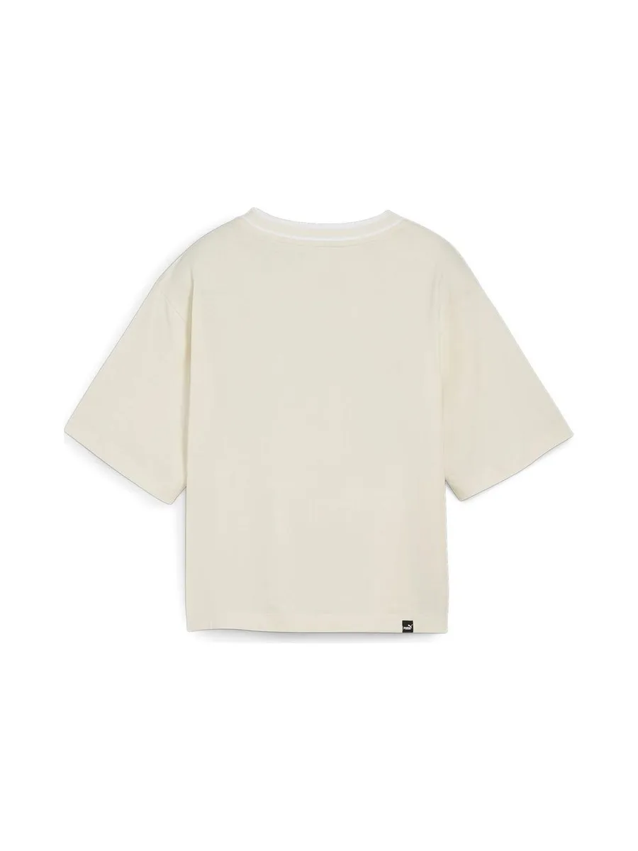T-shirt Beige Femme Puma Squad 3